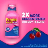 Pepto Bismol Liquid Ultra, Cherry Flavor, thumbnail image 4 of 7
