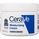 CeraVe Moisturizing Cream Lotion, Body and Face Moisturizer, thumbnail image 1 of 9