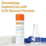 AcneFree Oil-Free Acne Face Cleanser with Benzoyl Peroxide, 8 OZ, thumbnail image 3 of 5