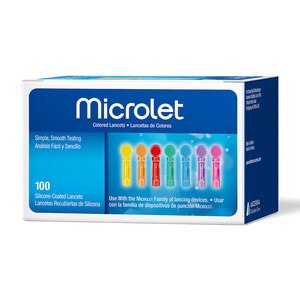 Microlet Silicone-Coated Lancets