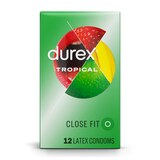 Durex Tropical Flavored Premium Condoms, thumbnail image 1 of 5