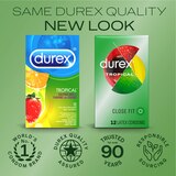 Durex Tropical Flavored Premium Condoms, thumbnail image 2 of 5