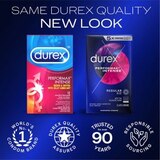 Durex Performax Intense Lubricated Ribbed Dotted Premium Condoms, thumbnail image 2 of 7