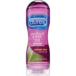 Durex Massage And Play 2-in-1 Massage Gel And Personal Lubricant Soothing Touch, 6.76 Oz , CVS