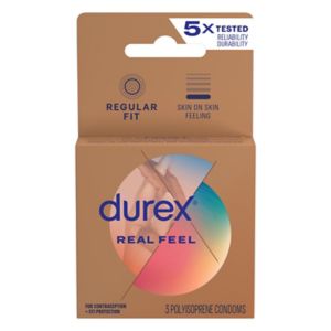 Durex Avanti Bare Real Feel Lubricated Non-Latex Condoms, 3 Ct , CVS