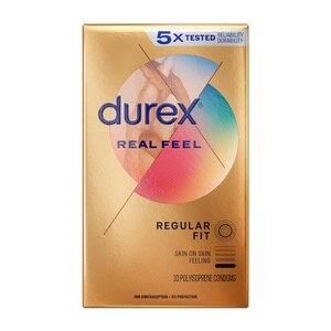Durex Real Feel Avanti Bare Polyisoprene Non-Latex Condoms
