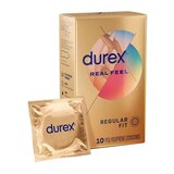 Durex Avanti Bare Real Feel Lubricated Non-Latex Condoms, thumbnail image 3 of 9