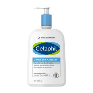 Cetaphil Hydrating Gentle Skin Cleanser for Dry to Normal Sensitive Skin, 16 OZ