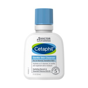 Cetaphil Travel Size Gentle Skin Cleanser, 2 OZ