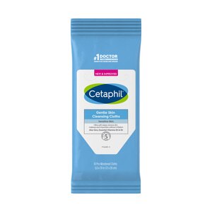 Cetaphil Gentle Skin Cleansing Cloth, 10 Ct , CVS