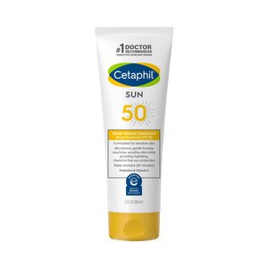 Cetaphil Sheer Mineral Sunscreen Lotion SPF 50, 3 Oz , CVS