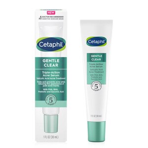 Cetaphil Gentle Clear Triple-Action Acne Serum, 1 OZ
