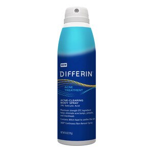Differin Acne-Clearing Body Spray, 6 OZ
