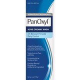 PanOxyl Creamy Wash 4% Benzoyl Peroxide Daily Control Deep Cleaning Wash for Acne, 6 OZ, thumbnail image 2 of 9