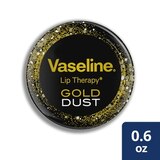 Vaseline Lip Therapy Lip Balm Tin, Gold Dust For Shimmering, Precious Lips, 0.6 OZ, thumbnail image 2 of 5
