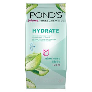 Ponds Pond's Vitamin Micellar Wipes - 25 Ct , CVS