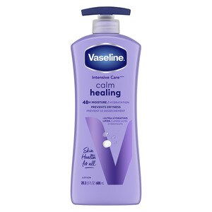 Vaseline Body Lotion Calm Healing Intensive Care for Dry Skin, 20.3 OZ