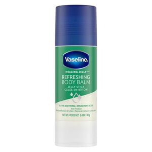 Vaseline Targeted Healing Aloe Refreshing Body Balm Jelly Stick For Dry Skin Relief, 1.4 OZ
