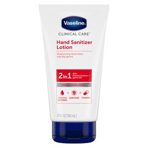 Vaseline Clinical Care 2-in-1 Hand Sanitizer Lotion, 5.1 OZ