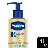 Vaseline Radiant X Even Tone Nourishing Body Lotion, 11 OZ, thumbnail image 3 of 7