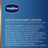 Vaseline Intensive Care Cocoa Radiant Body Lotion, thumbnail image 3 of 5