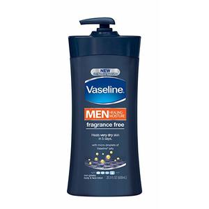  Vaseline Men Fragrance Free Body Lotion, 20.3 OZ 