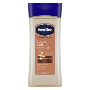 Vaseline Intensive Care Cocoa Radiant - Aceite corporal en gel, 6.8 oz