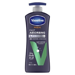Vaseline Men Extra Strength Healing Moisture Hand and Body Lotion