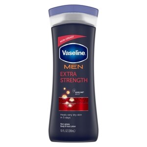 Vaseline Men Extra Strength Healing Moisture Hand and Body Lotion
