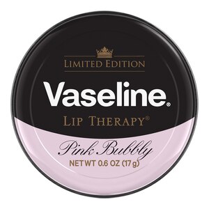 Vaseline Lip Therapy Pink Bubbly Lip Balm Tin, 0.6 Oz , CVS