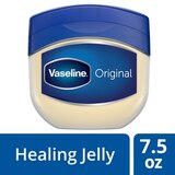 Vaseline Original Petroleum Jelly For Dry Cracked Skin and Eczema Relief, 7.5 OZ, thumbnail image 4 of 5