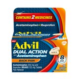 Advil Dual Action Acetaminophen and Ibuprofen Caplets, thumbnail image 1 of 5