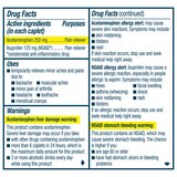 Advil Dual Action Acetaminophen and Ibuprofen Caplets, thumbnail image 5 of 5