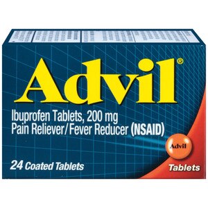 Advil - Ibuprofeno en tabletas recubiertas, analgésico y antifebril, 200 mg, tapa de apertura fácil para personas con artritis