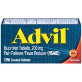 Advil Pain Reliever/ Fever Reducer 200 MG Ibuprofen Tablets, thumbnail image 1 of 5