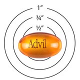 Advil Migraine Pain Reliever 200 MG Ibuprofen Liquid Filled Capsules, 20 CT, thumbnail image 5 of 5