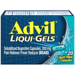 Advil Liqui Gels 200 MG Ibuprofen Capsules