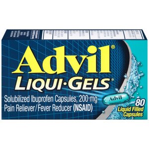 Advil Liqui-Gels 200 MG Ibuprofen Capsules, 80 Ct , CVS