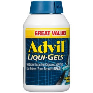 Advil Liqui-Gels 200 MG Ibuprofen Capsules, 200 Ct , CVS