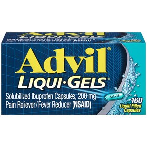 Advil Liqui-Gels 200 MG Ibuprofen Capsules, 160 Ct , CVS