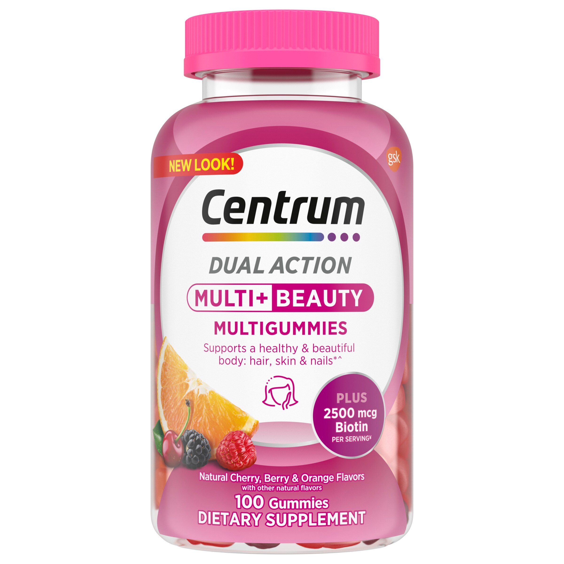 Centrum Multi + Beauty Gummy Multivitamin For Women, 100 Ct , CVS