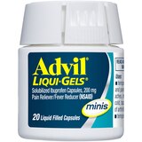 Advil Liqui-Gels Minis 200 MG Ibuprofen Capsules, thumbnail image 3 of 5