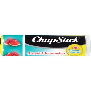 ChapStick I Love Summer (Sweet Watermelon Flavor, 0.15 Ounce) Lip Balm Tube, Skin Protectant, Lip Care, Refill - 12 Sticks