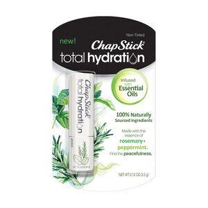 ChapStick Total Hydration ( Essential Oil Peace, 0.12 Ounce)  Moisturizer Lip Balm Tube