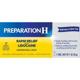 PREPARATION H Rapid Relief with Lidocaine Treatment Cream, thumbnail image 2 of 8