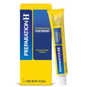 PREPARATION H Hemorrhoid Symptom Treatment Ointment, Itching, Burning &  Discomfort Relief, Tube
