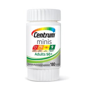 Centrum Minis Adults 50+ Multivitamin Tablets, 180 Ct , CVS