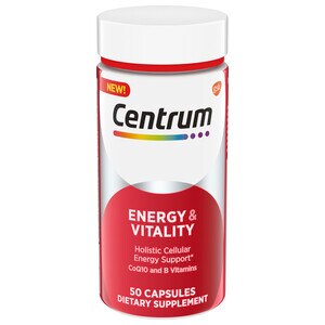 Centrum Energy & Vitality, Energy Supplement, 50 CT