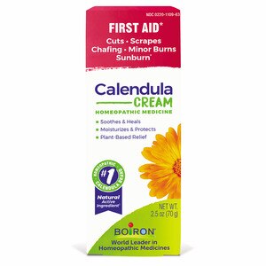Boiron Calendula Cream, Homeopathic  Medicine First Aid Relief, 2.5 OZ