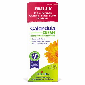 Boiron Calendula Cream, Homeopathic Medicine First Aid Relief, 2.5 OZ